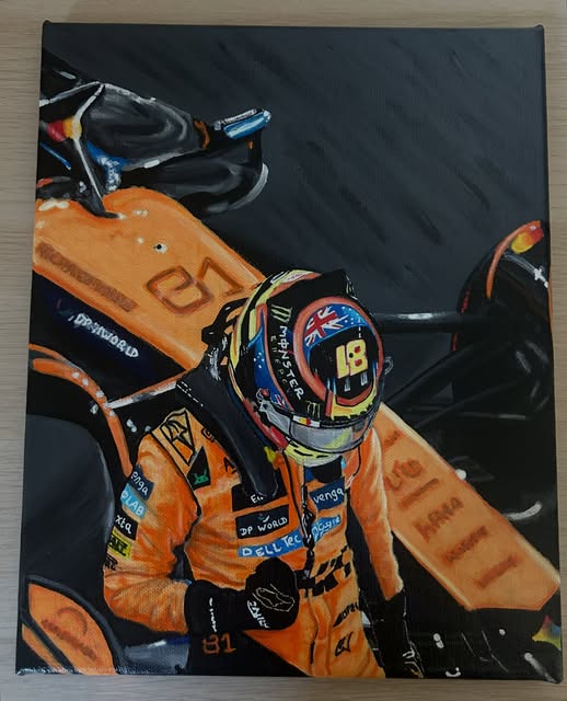 Œuvre motorsport d'Anna — norris mclaren