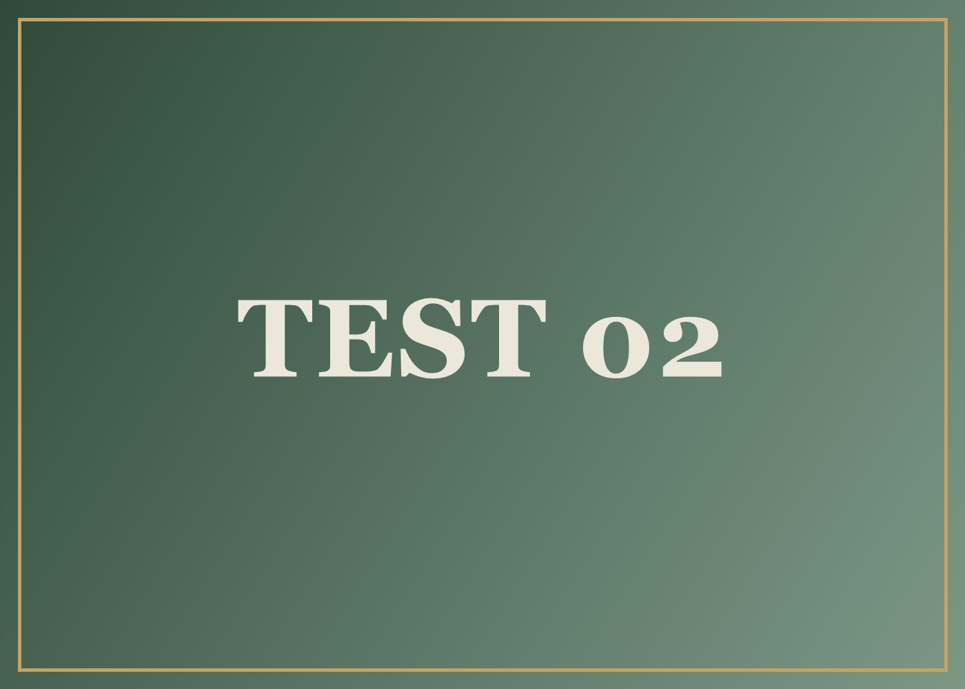 Test 02 - illustration de test